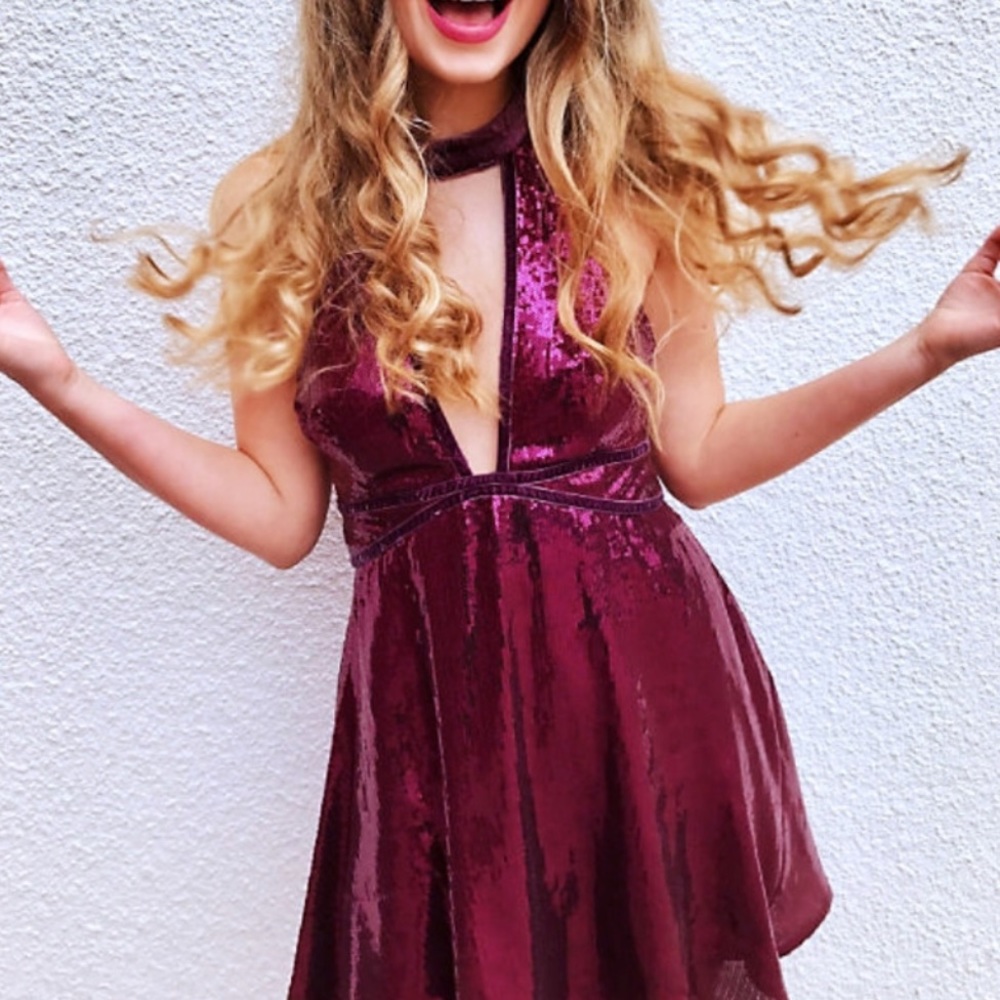 Free People Mini Dress • Date night dress